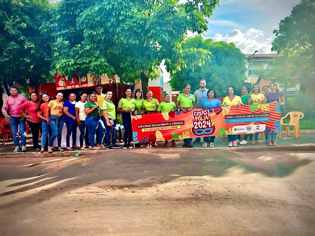 Blitz de Carnaval do CREAS Folia 2024 em Augustinópolis: Alertou contra a exploração sexual de crianças e adolescentes