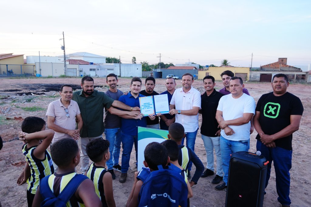 Prefeitura de Augustinópolis autoriza início das obras do Centro Esportivo Comunitário